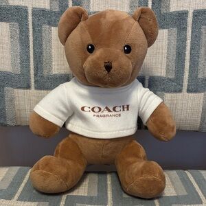 Coach Plush Teddy Bear - Fragrance Limited Edition